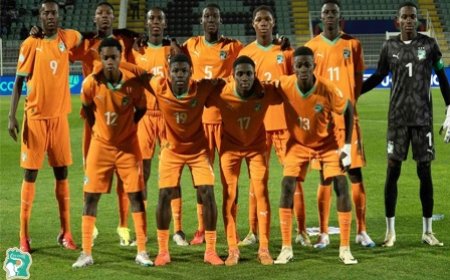CAN U17 : La Côte d'Ivoire s'incline avec honneur en demi-finale face au Maroc