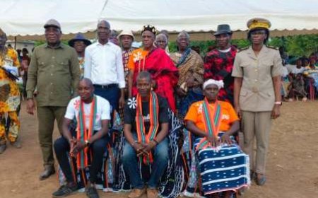 Languibonou : Assahoré Konan Jacques vend la vision du président de la République aux populations