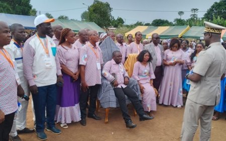 Investiture du Président de la Mutuelle de Gbombelo : Un nouveau souffle pour le développement local
