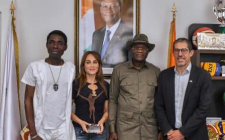 Course d'endurance : le ministre Adjé Silas Metch félicite marius kouakou pour son record africain en backyard ultra