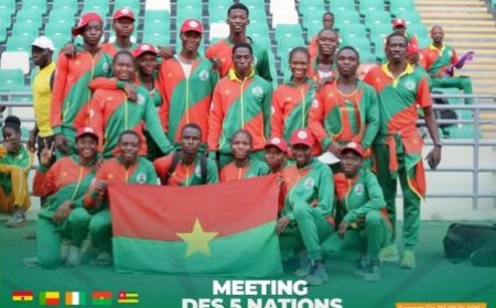 MEETING DES 5 NATIONS : LE BURKINA FASO SURVOLE LA COMPÉTITION