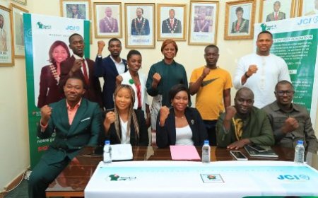 Pour des élections apaisées : La JCI lance la flamme d'unité