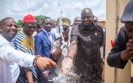 L’eau potable jaillit enfin à N’Gapié et Séguébé