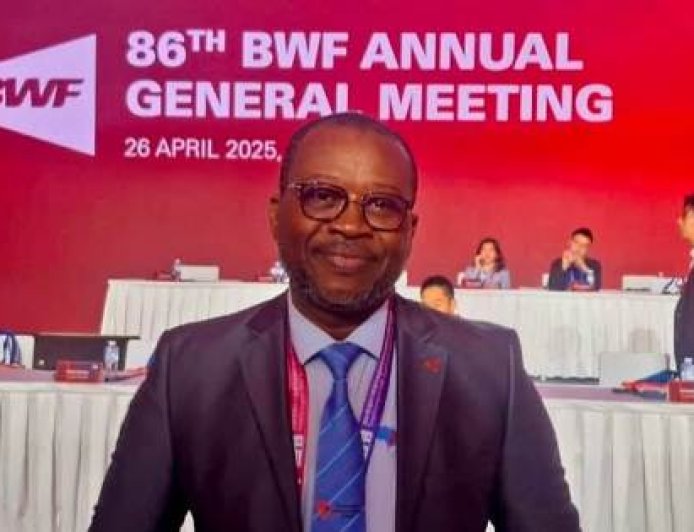 AG DE L’AFB : l’ivoirien honoré zolobé élu secrétaire général de l'association francophone de badminton