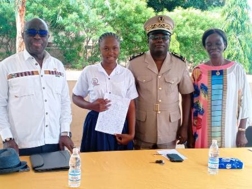 Séguéla : Bouaké Fofana soutient l'éducation avec un don de carburant au lycée des jeunes filles