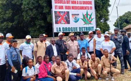 Séguéla : La DPSD sensibilise les élèves contre la drogue et les faux médicaments