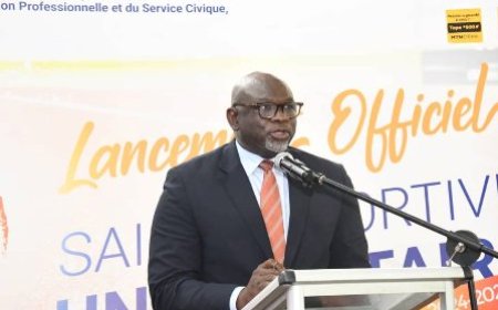 Lancement de la saison sportive universitaire 2024-2025 : Le Ministre Adje Silas Metch aux côtés de l’OISSU