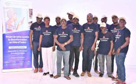 EnligneTousResponsables : des journalistes du Gontougo formés à l’utilisation responsable du numérique