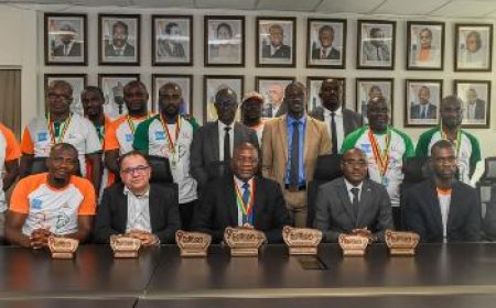 SCRABBLE FRANCOPHONE / 9 ème CHAMPIONNAT D’AFRIQUE : Les Éléphants scrabbleurs honorés par le ministre Adjé Silas Metch