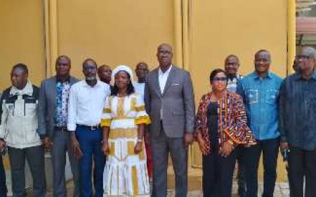 Les instances dirigeantes de l’UNJCI en séminaire de planification à Bouaké.