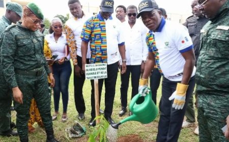 Bouaké : Assahoré Konan Jacques engage les populations dans la lutte contre le réchauffement climatique