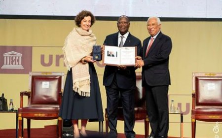 Prix Félix Houphouët-Boigny pour la Recherche de la Paix : Alassane Ouattara invite les populations à s'approprier des idéaux de paix et à privilégier l'intérêt national