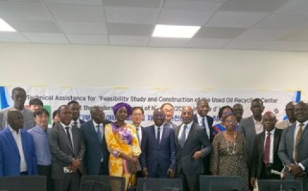 Casse de N’Dotré/Gestion des huiles usagées : le Ministère du Commerce et de l’Industrie procède au lancement de l’étude de faisabilité de la construction d’un centre de recyclage