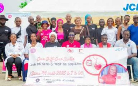 La JCI Émeraude se mobilise pour sauver des vies à Abidjan : Une chaîne de solidarité qui fait battre les cœurs