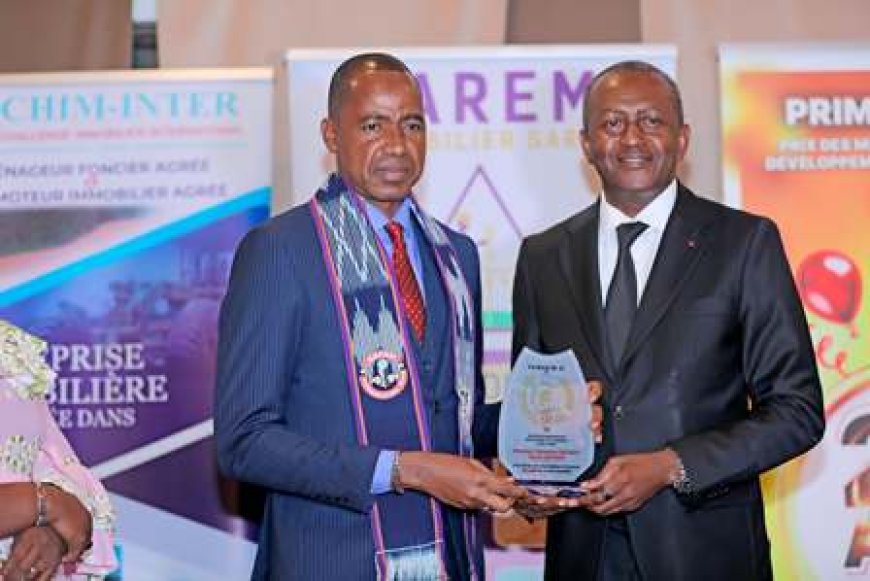 PRIMADEM-CI 2025 : Yamoussa Coulibaly, lauréat du Super Prix Platine et du Prix Safam de la meilleure entreprise citoyenne