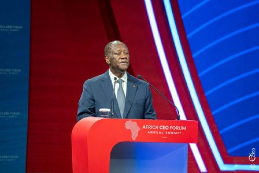 Ouverture officielle de Africa Ceo Forum 2025: le Président Alassane Ouattara souhaite des solutions globales concertées pour l'émergence de champions africains