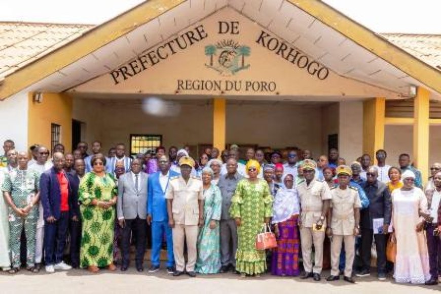 Korhogo : Première session 2025 du Conseil régional du Poro