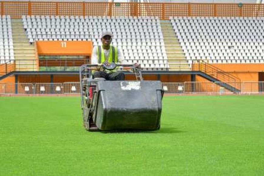 Stade Félix Houphouët-Boigny : La pelouse de nouveau opérationnelle, l'ONS rassure