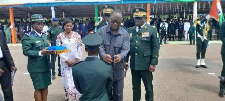 Bouaké : 673 nouveaux sous-officiers intègrent l’armée après 18 mois de formation