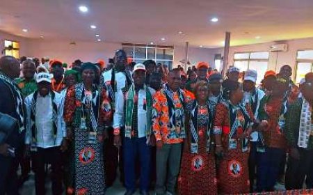 Présidentielle 2025 : À Gbêkê, le RHDP désigne Ouattara et vise une victoire au premier tour