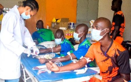 Don de sang à Bimbresso : les stagiaires volontaires du Service civique montrent l'exemple