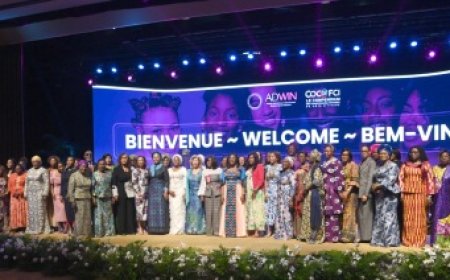 Ouverture à Abidjan de l’édition 2025 de l'ADWIN en présence de la 1 ére Dame Dominique Ouattara