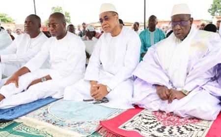 Le Maire Adama Coulibaly célèbre l’Aïd El Kebir aux côtés des populations de Dimbokro