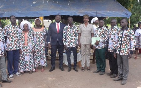 Le Maire Ouattara Anzoumana Célèbre les Mamans de Pinda Boroko