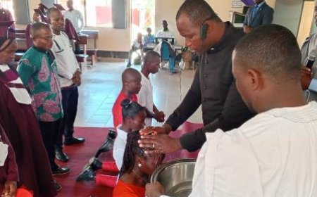 Séguéla : Une Pentecôte bénie avec le baptême de neuf nouveaux membres de l’Église Méthodiste Mahanaïm