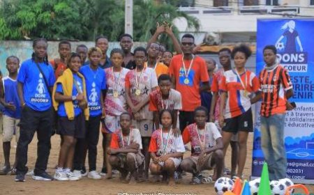 Yopougon : L'ONG Dons du Cœur soutient le sport féminin