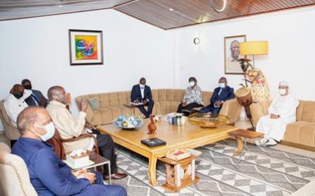 Élection apaisée : Laurent Gbagbo reçoit une délégation de l’Union Africaine en vue de la présidentielle