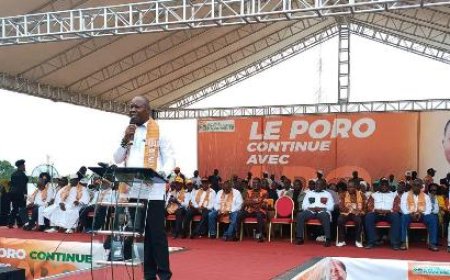 Korhogo / Pré-congrès RHDP : Le Poro réclame Alassane Ouattara pour 2025