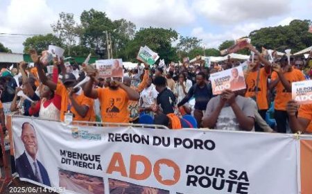 Korhogo / Pré-congrès RHDP : Le Poro réclame Alassane Ouattara pour 2025