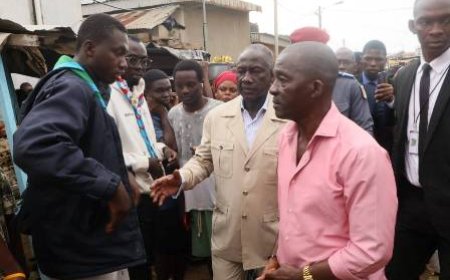 Yopougon : Le maire Adama Bictogo apporte son soutien à la mère du petit Kévin, victime d'une bavure policière