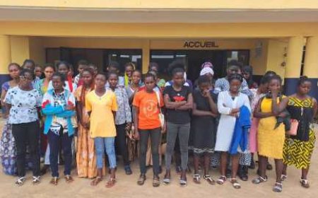 MÉAGUI : La police démantèle un réseau de traite humaine, 124 personnes retrouvées dans une villa