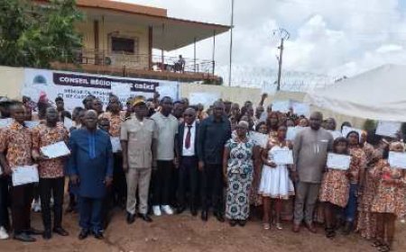 Gbêkê / Insertion socioprofessionnelle : 300 jeunes formés grâce au Conseil régional