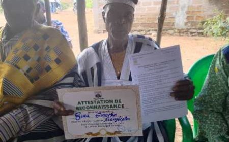 Man/Chefferie traditionnelle : Gueu Tiémoko, nouveau chef de Yangbépleu-Dainé