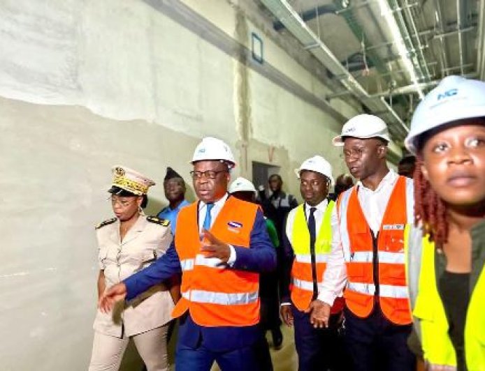 Lutte contre le cancer : Pierre Dimba se félicite de l'avancée à 90% des travaux du chantier du CNROM de Grand-Bassam