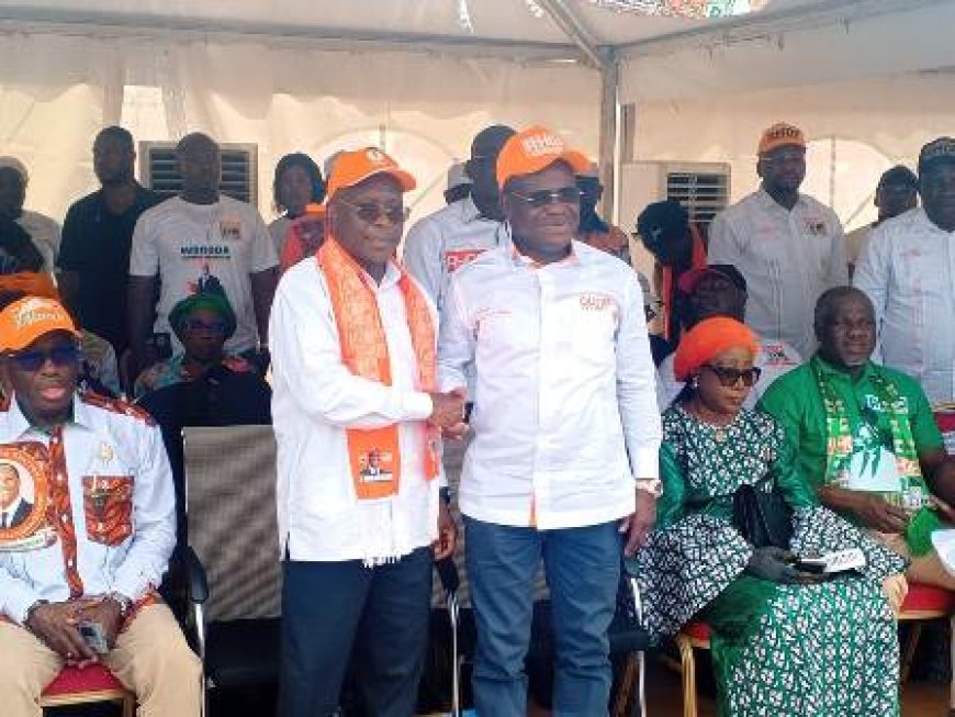 Présidentielle 2025 : Le Worodougou soutient Alassane Ouattara devant le ministre Kalil Konaté