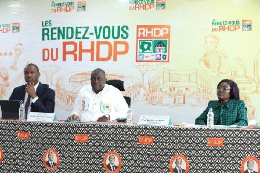 Le RHDP affiche sa sérénité et son unité autour du Président Alassane Ouattara