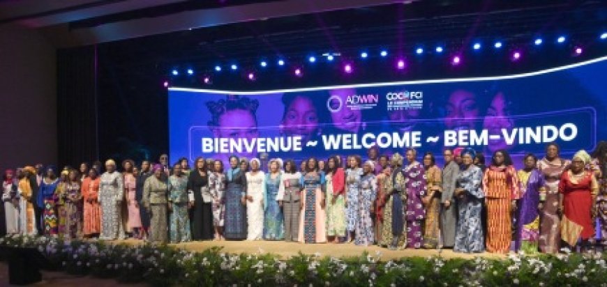 Ouverture à Abidjan de l’édition 2025 de l'ADWIN en présence de la 1 ére Dame Dominique Ouattara