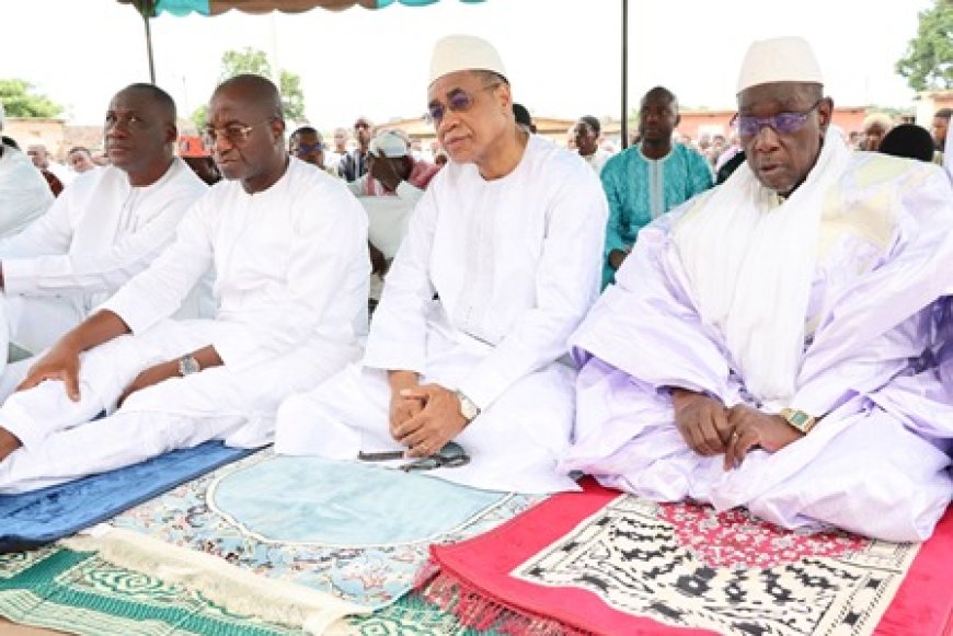 Le Maire Adama Coulibaly célèbre l’Aïd El Kebir aux côtés des populations de Dimbokro