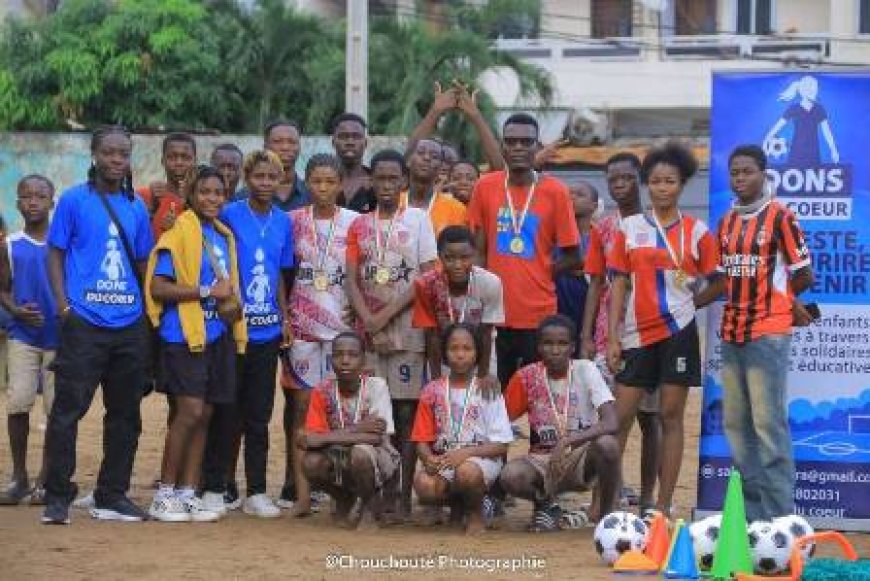 Yopougon : L'ONG Dons du Cœur soutient le sport féminin