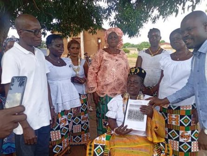 Bamoro: N’Guessan Ahou investie à la tête de l'association des femmes battantes