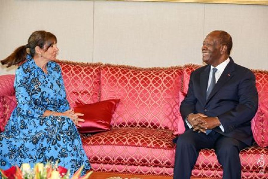 La maire de Paris, Anne Hidalgo, réaffirme son admiration pour le Président Alassane Ouattara en raison du travail accompli