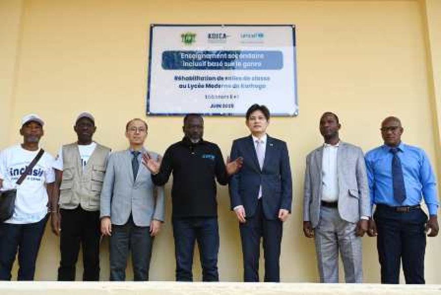 Poro : L'UNICEF et KOICA  inaugurent des écoles pour un avenir meilleur