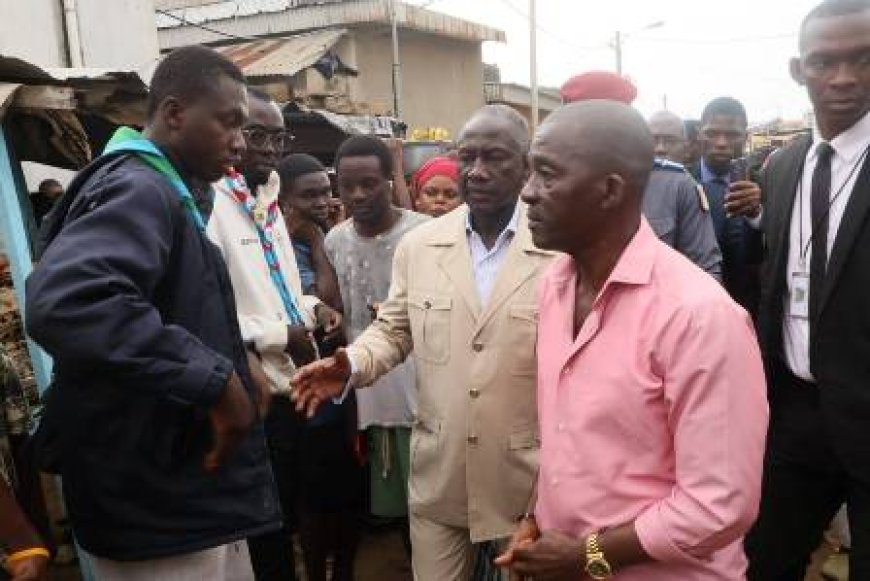 Yopougon : Le maire Adama Bictogo apporte son soutien à la mère du petit Kévin, victime d'une bavure policière