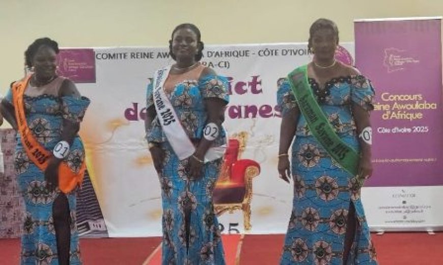 Korhogo : Macauley Ashley Joyce Peters sacrée Miss Awoulaba du Poro 2025