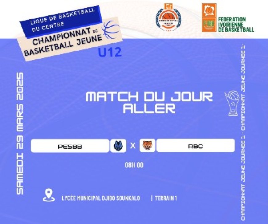 Basket-ball : Les matchs allés de la ligue du centre démarrent ce week-end