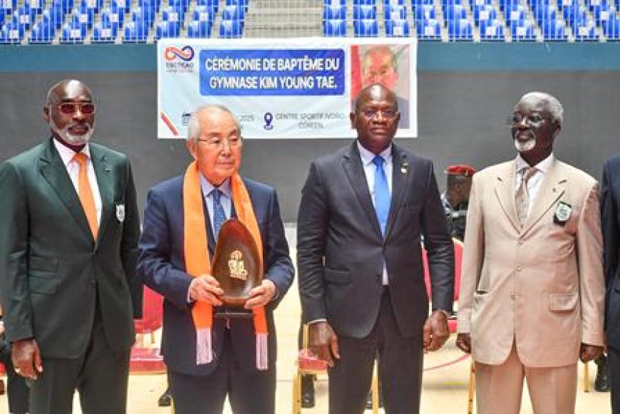 Le Gymnase Du Cscticoa Baptisé « Kim Young Tea »